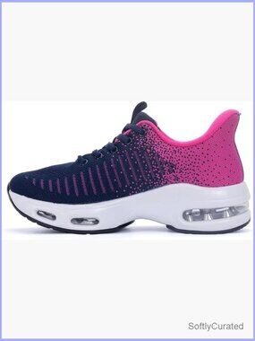 Women's Running Athletic Sneakers Breathable Non Slip Walking Shoes for Gym